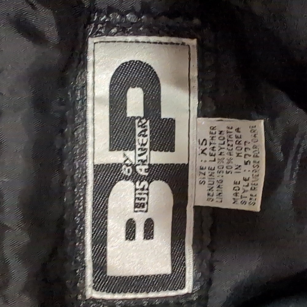 Vintage Nordstrom Black Leather Jacket - Picture 2 of 6